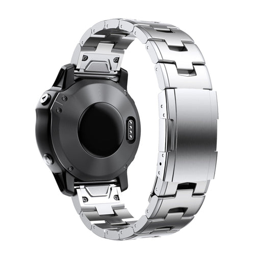 Garmin Descent MK2(i) Titanium Strap (Silver)