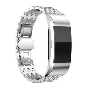 fitbit-charge-2-stalen-draak-band-zilver