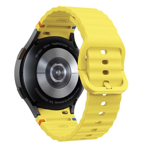 Samsung Galaxy Watch 4 Classic 46mm Wave Strap (Flash Yellow)
