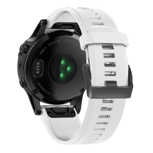 Garmin Quatix 8 Pro - 47mm Silicone Strap (White)