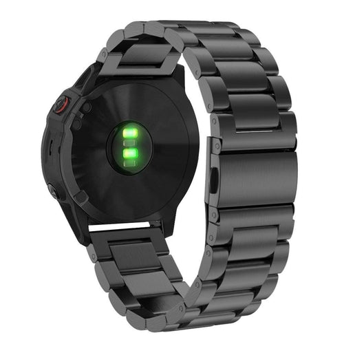 Garmin Tactix 7 Pro Steel Strap (Black)