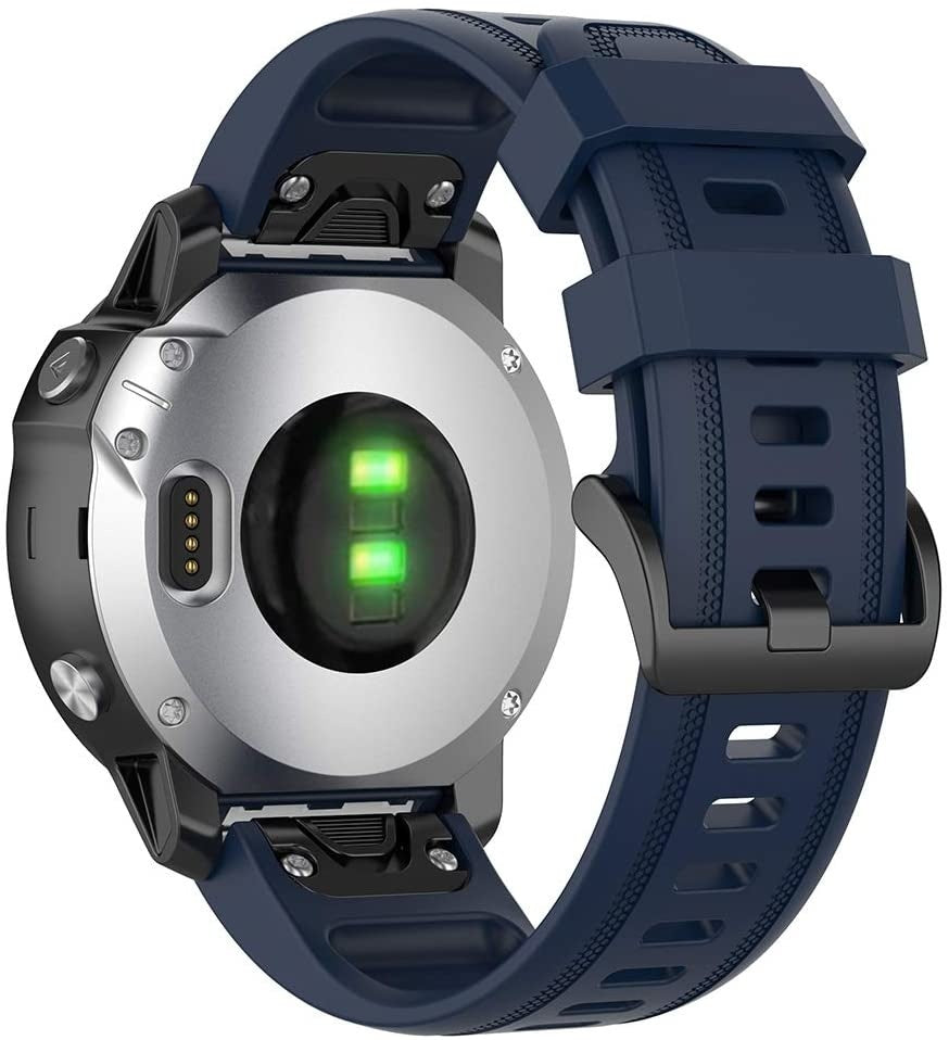 Garmin Descent Mk2S Silicone Strap (Dark Blue)