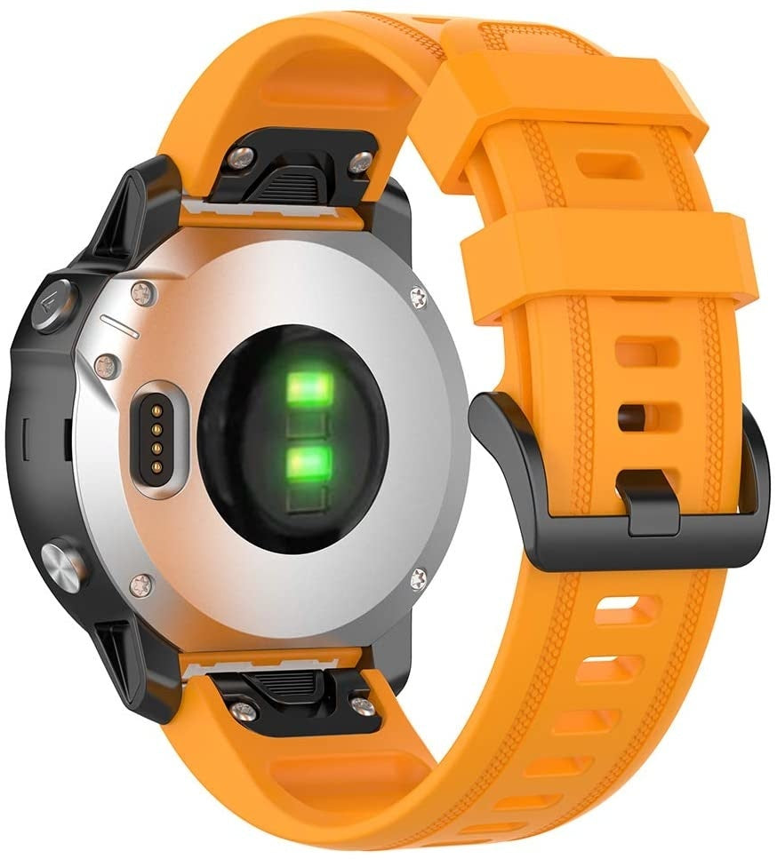 Garmin Descent Mk2S Silicone Strap (Orange)