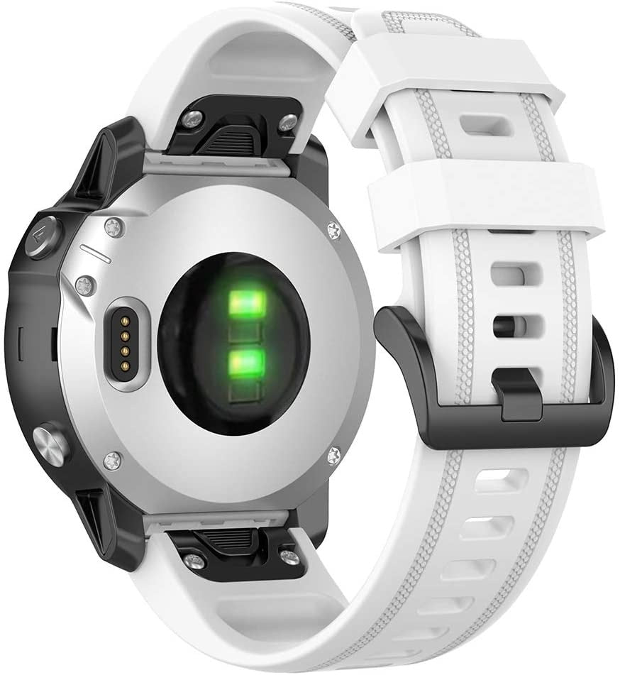 Garmin Descent Mk2S Silicone Strap (White)