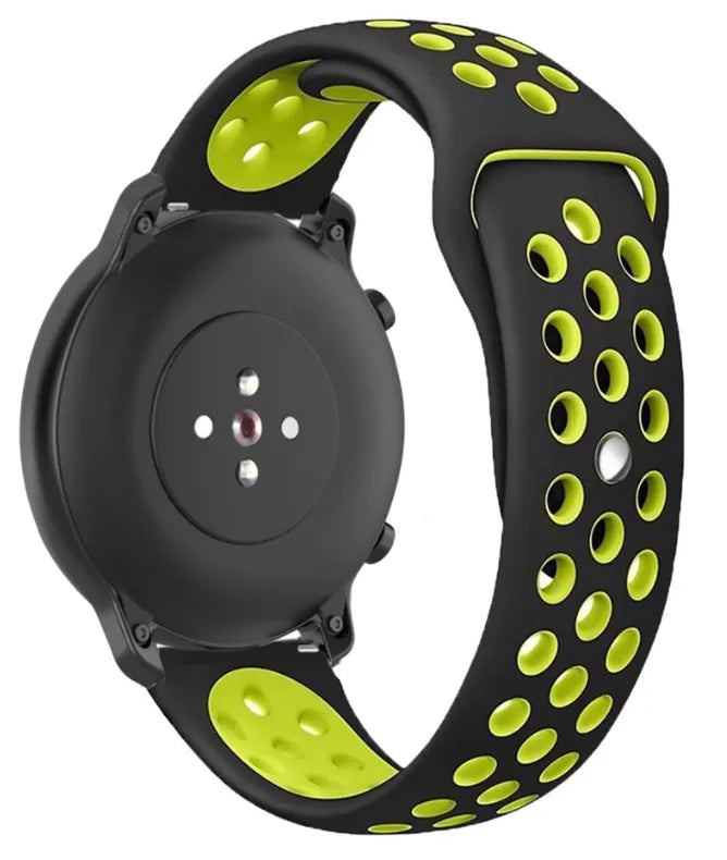 Fossil Gen 4 Venture (HR) Sport Strap (Black/Yellow)