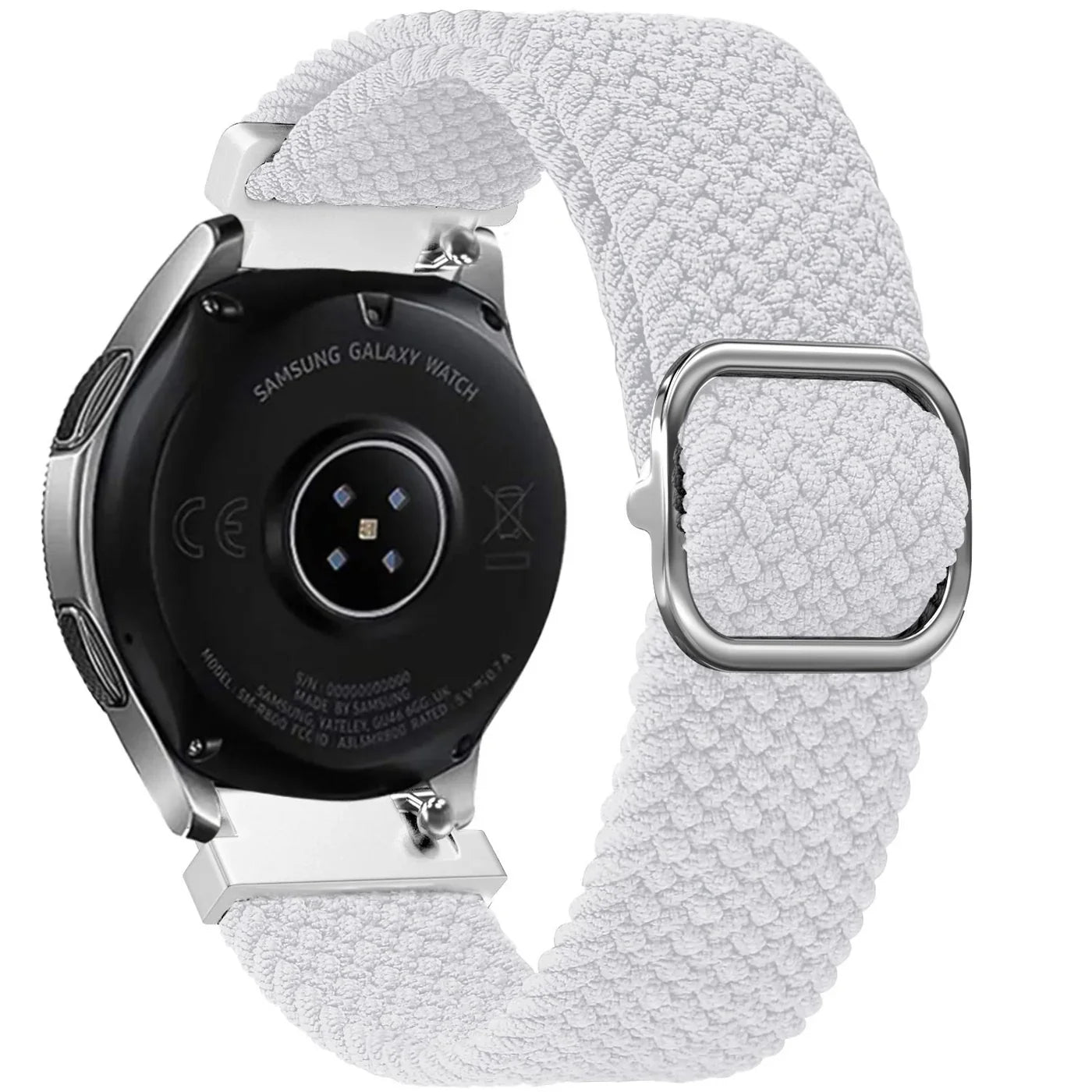 Withings ScanWatch 2 - 42mm Adjustable Braided Strap (White)