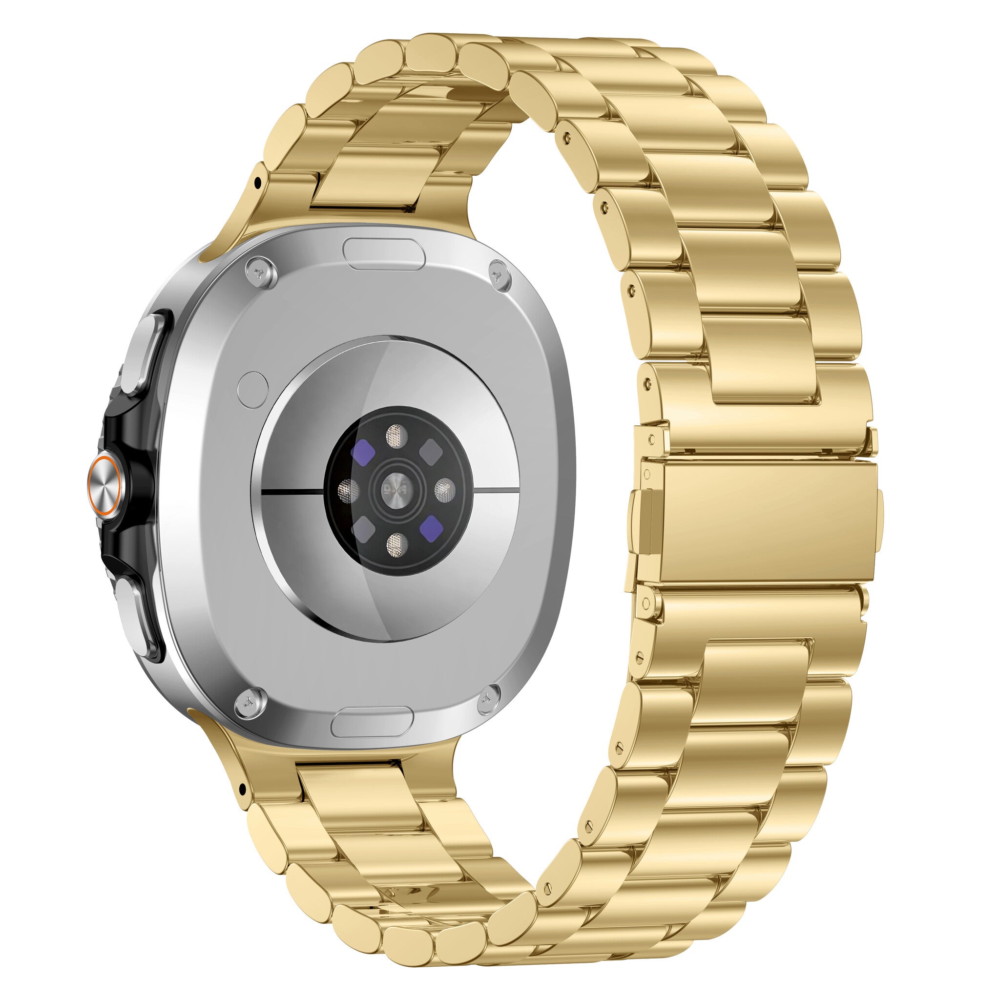 Samsung Galaxy Watch 8 - 44mm Steel Strap (Gold)