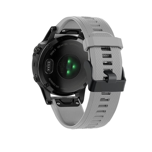 Garmin Quatix 8 Pro - 47mm Silicone Strap (Grey)