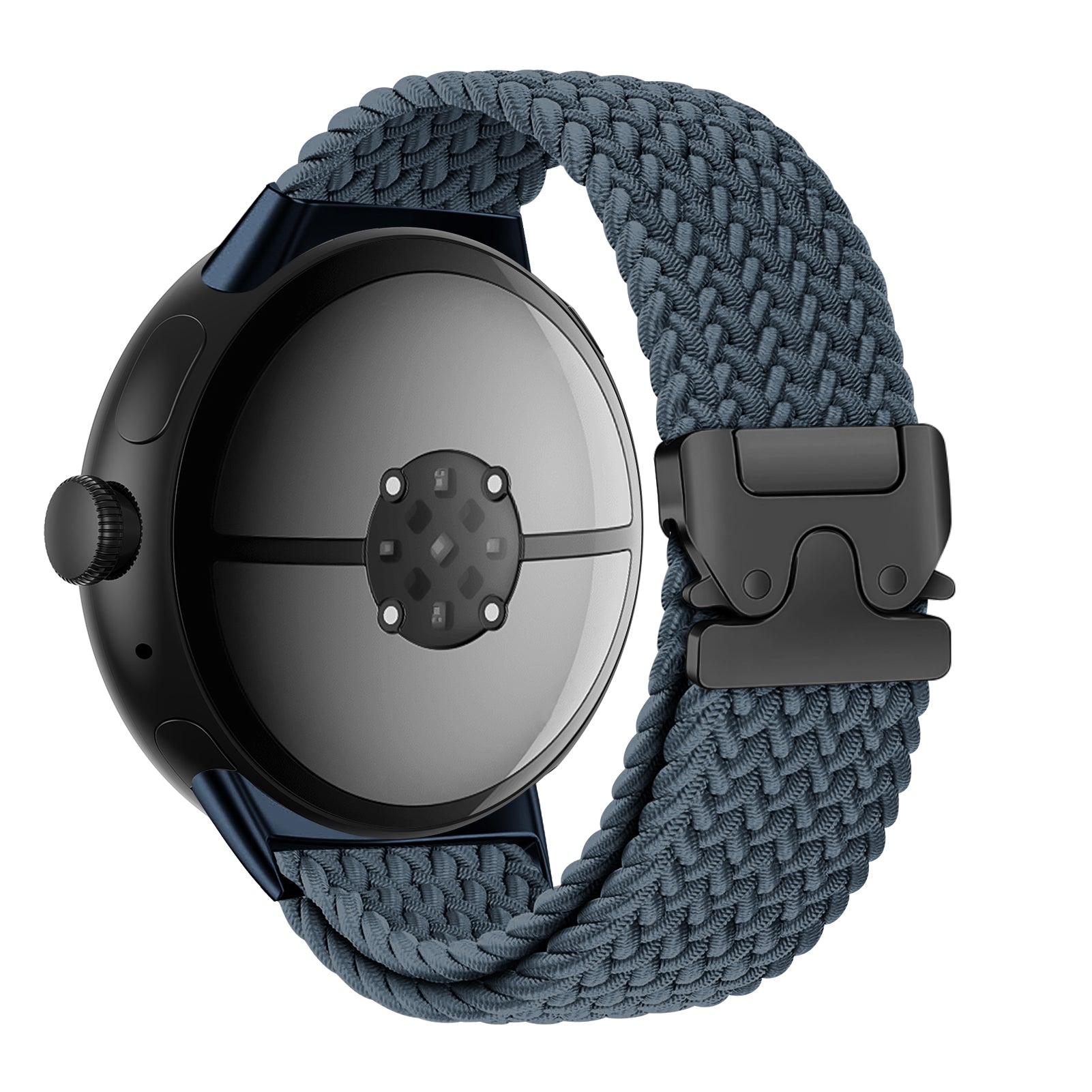 Google Pixel Watch 3 - 45mm Braided Strap with P-Buckle (Greyblue)
