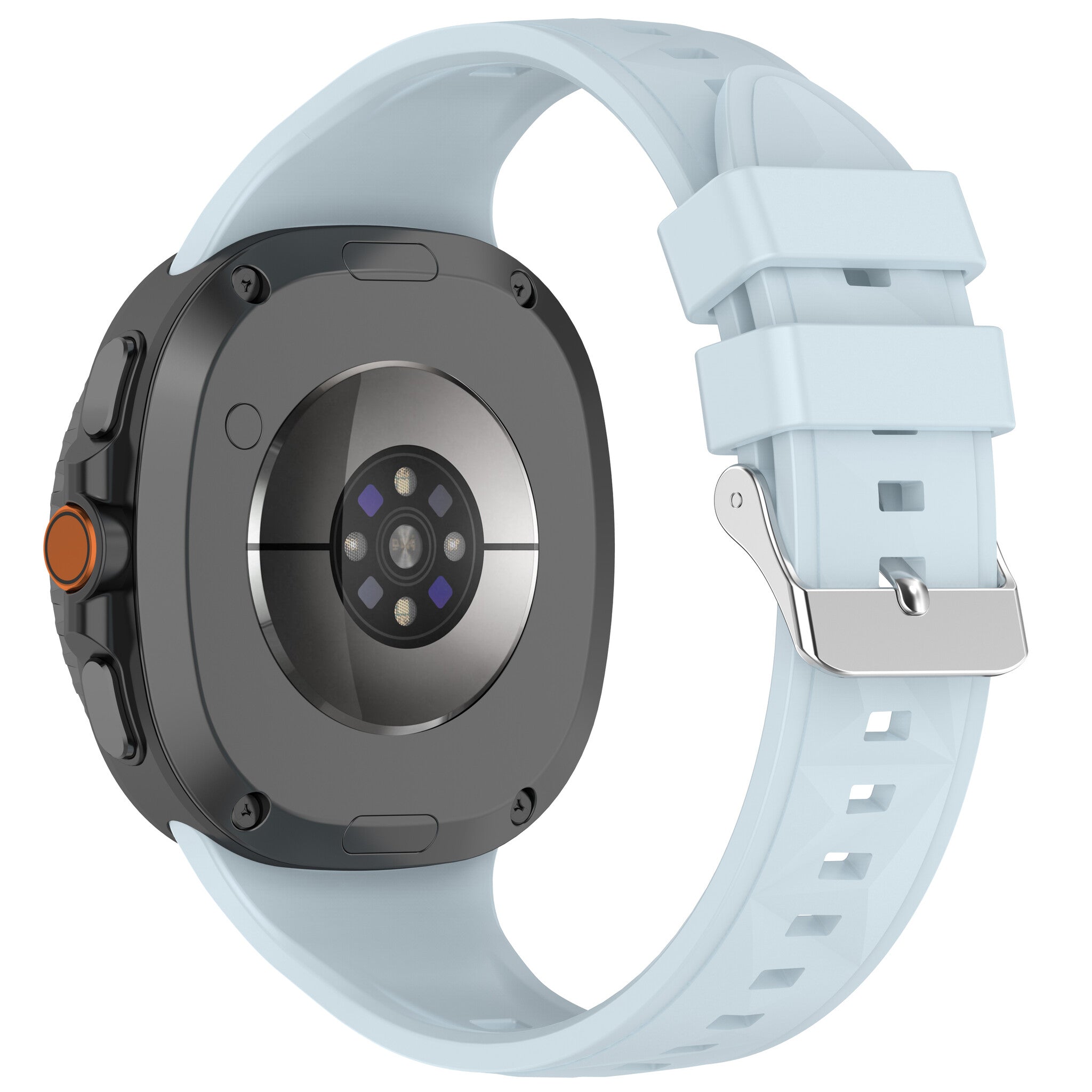 Samsung Galaxy Watch 9 - 44mm Diamond Silicone Strap (Light Blue)