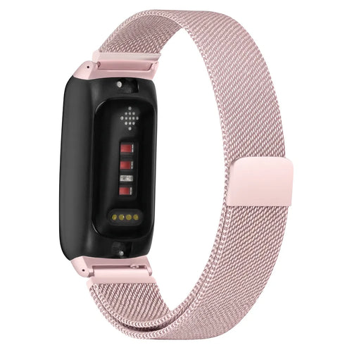 Fitbit Inspire 3 Milanese Strap (Pink)