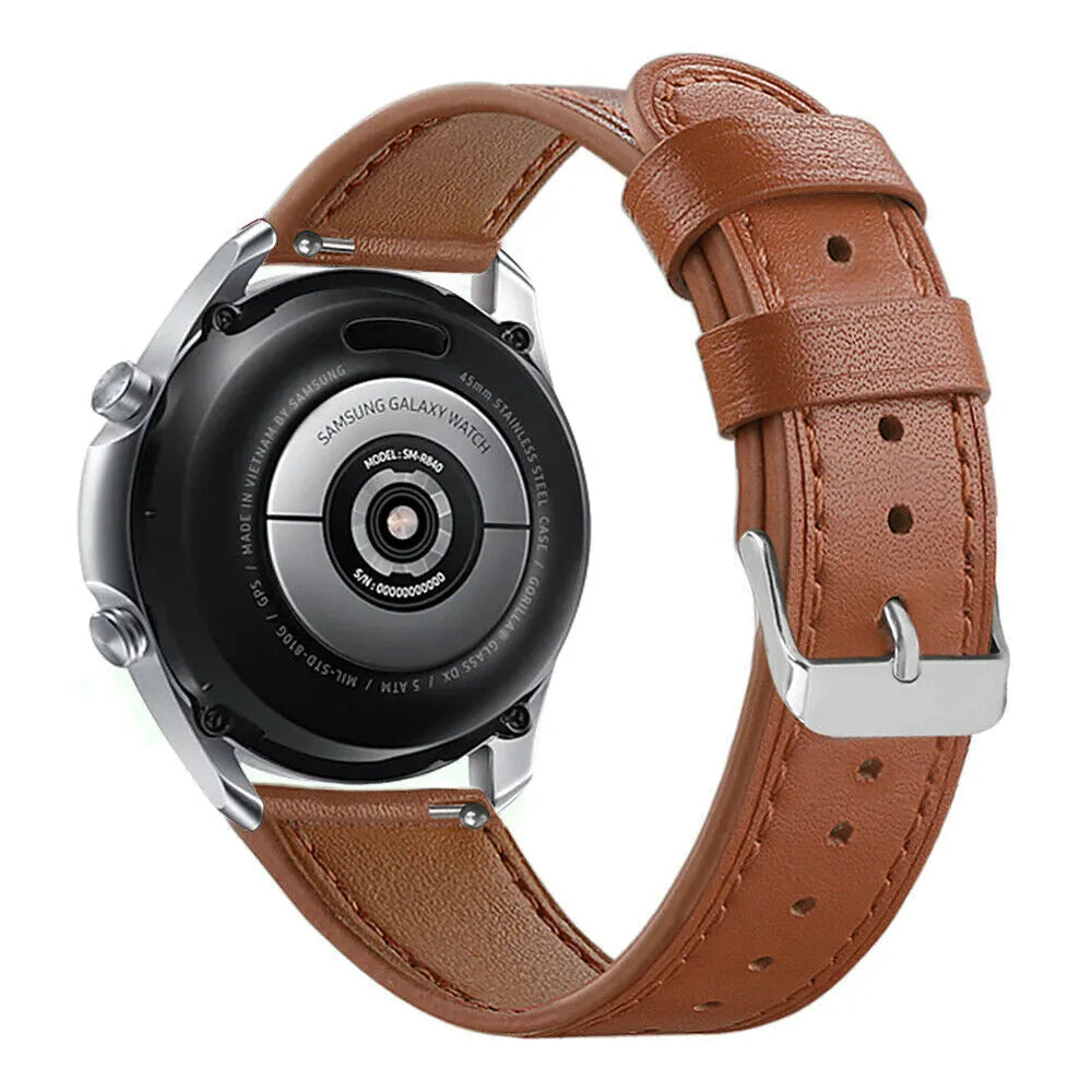 Oppo Watch X Modern Leather Strap (Brown)