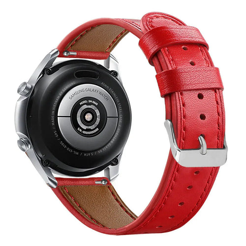 Oppo Watch S Modern Leather Strap (Red)