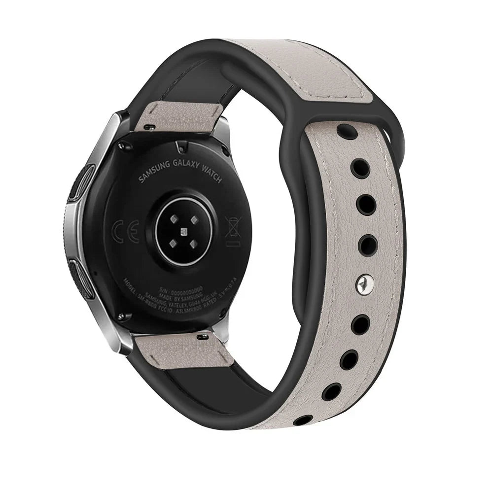 Suunto Vertical 2 Leather Hybrid Strap (White)