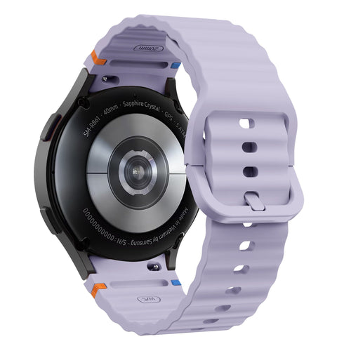 Samsung Galaxy Watch 6 40mm Wave Strap (Light Purple)