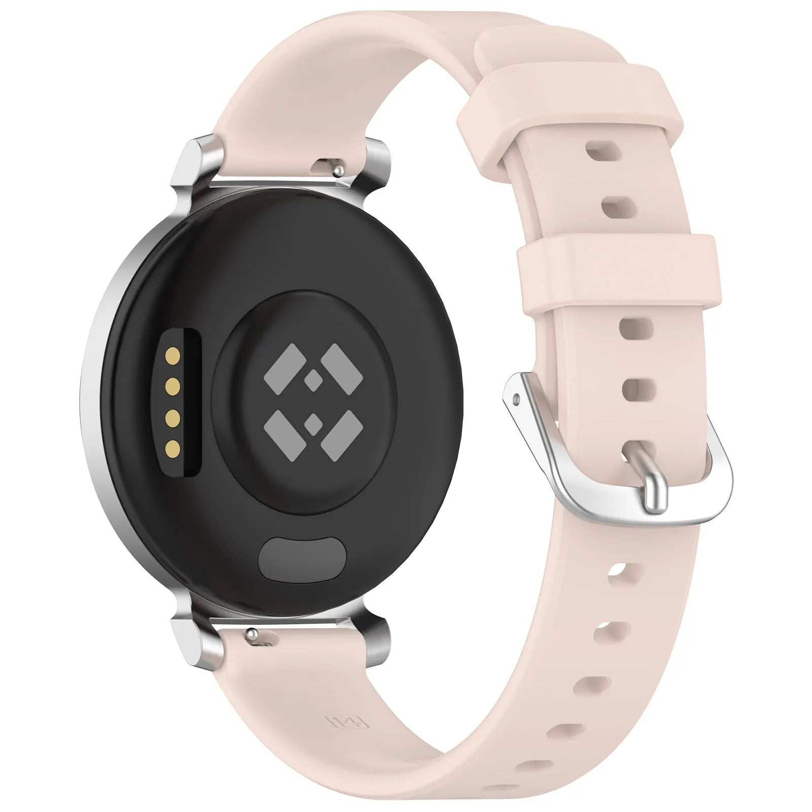 Pebble Round 2 - 14mm Silicone Classic Strap (Light Pink)