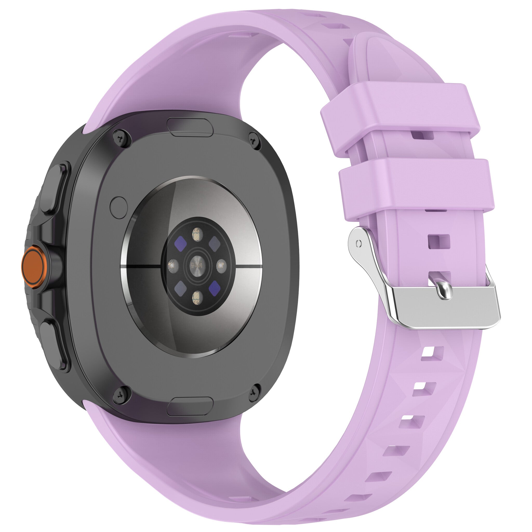 Samsung Galaxy Watch 9 - 44mm Diamond Silicone Strap (Lilac)