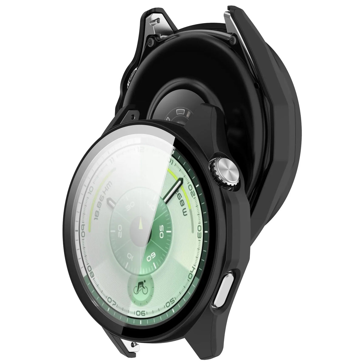 Huawei Watch GT 7 - 46mm PC Case with Glass (Black)