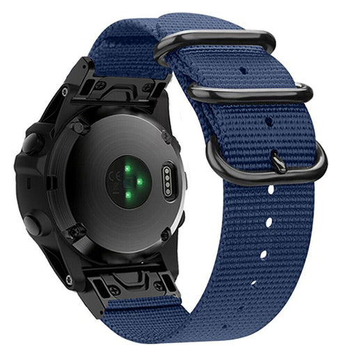 Garmin D2 Charlie Nylon Strap with Buckle (Blue)