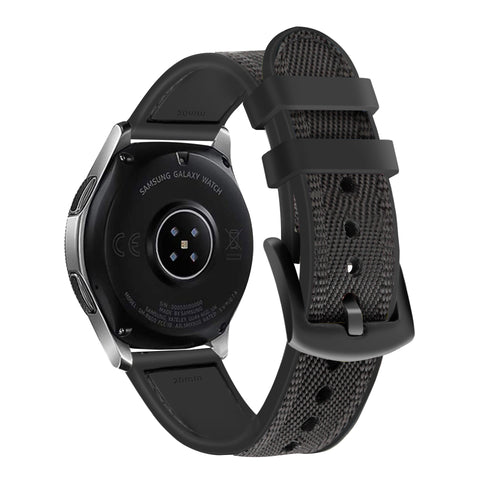 Amazfit Bip 5 Nylon Hybrid Strap (Black)