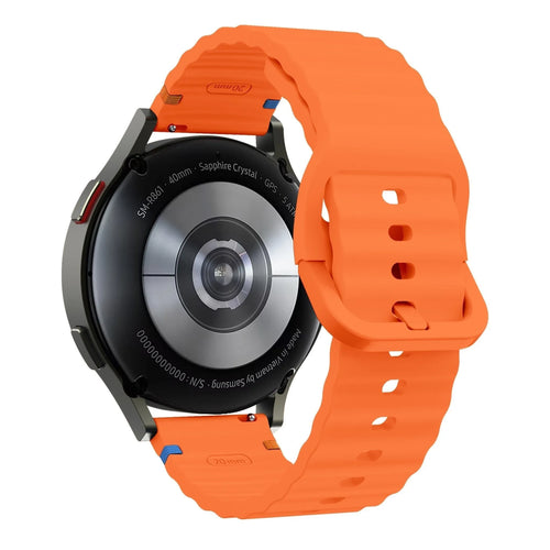 Suunto Race (S) Wave Silicone Strap (Orange)