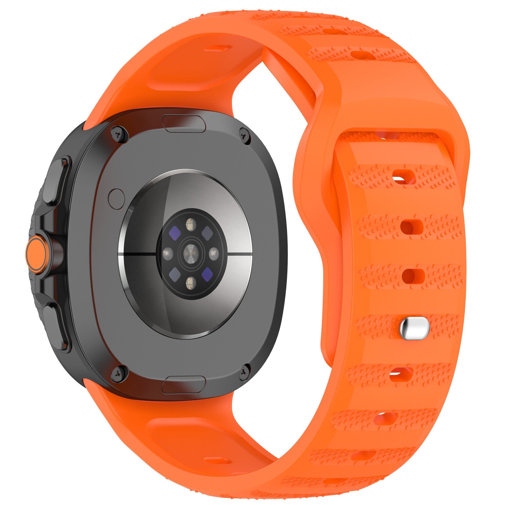 Samsung Galaxy Watch 9 - 40mm Outdoor Silicone Strap (Orange)