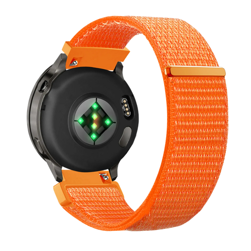 Bandz Garmin Forerunner 570 - 47mm Nylon Loop Strap (Orange)