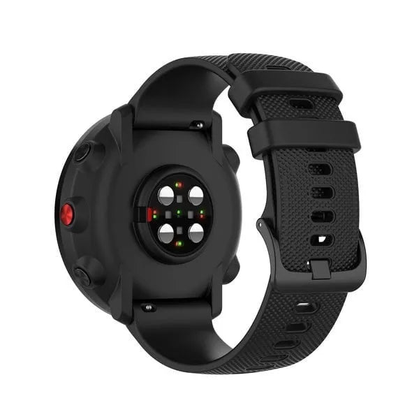 Polar Grit X2 Pro Premium Silicone Strap (Black)