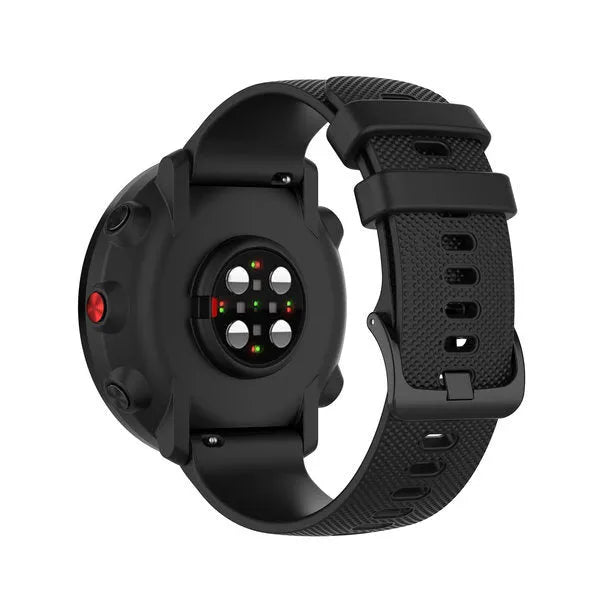 Coros Pace 4 Premium Silicone Strap (Black)