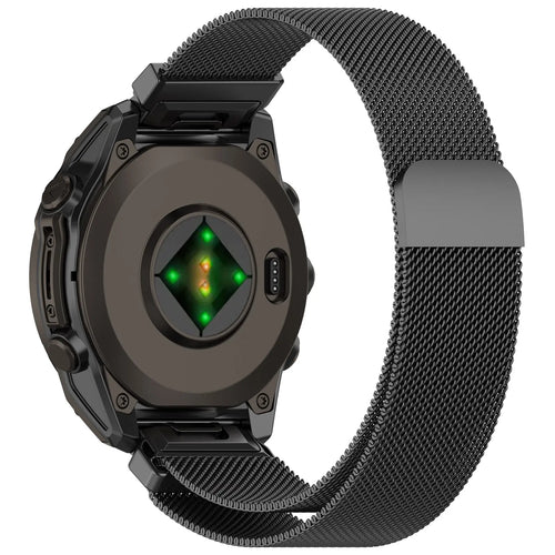 Garmin Instinct 2x Premium Milanese Strap (Dark Grey)