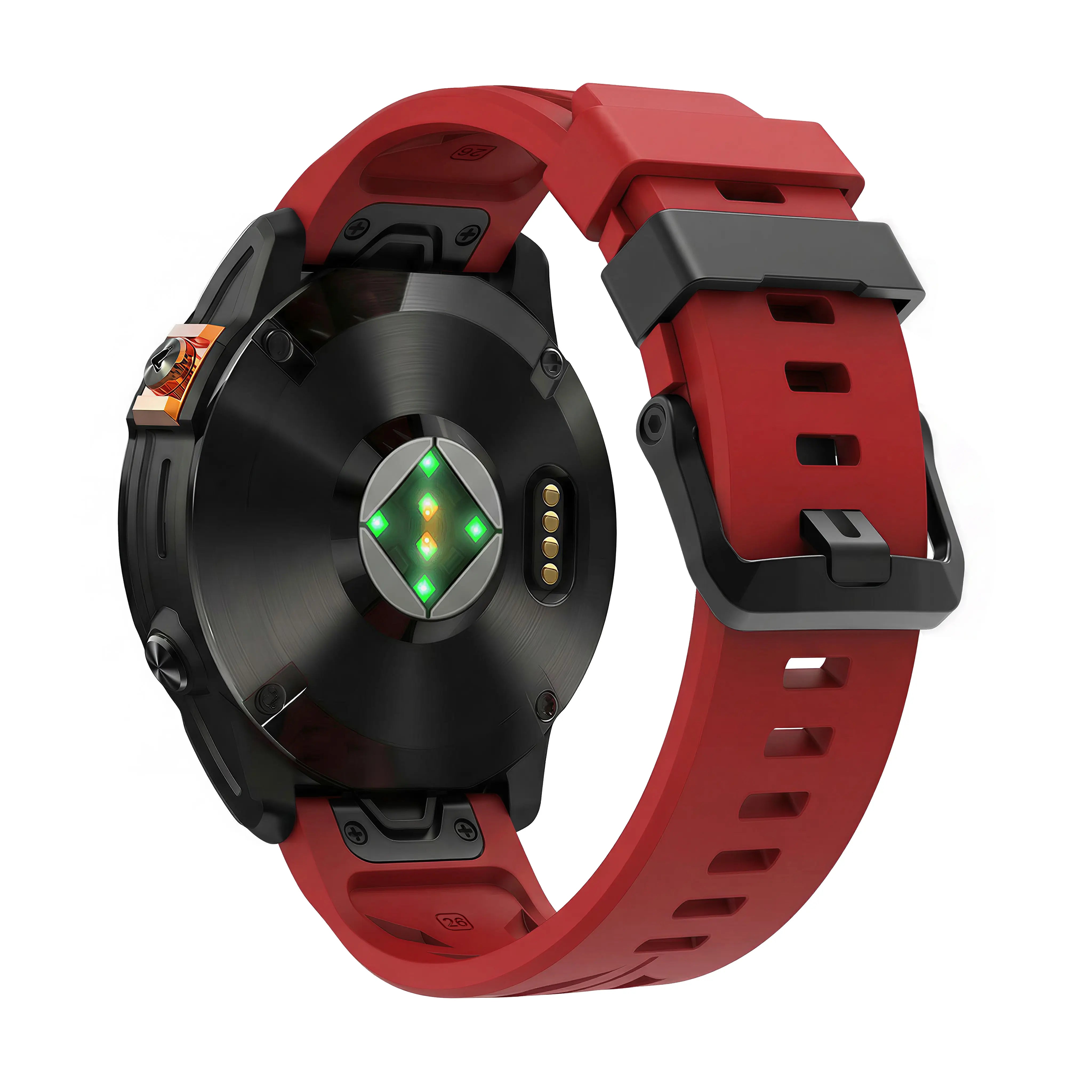 Garmin Fenix 5/6 Race Silicone Strap (Red)