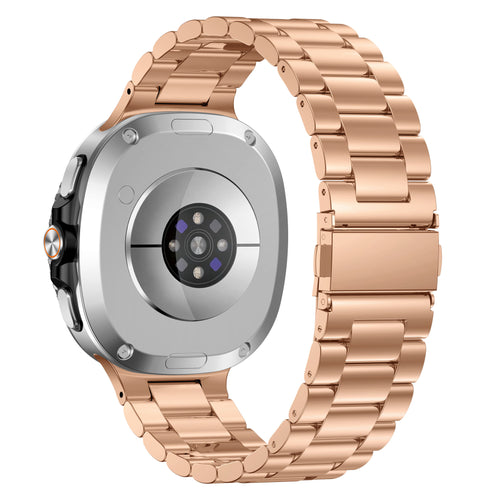 Samsung Galaxy Watch 8 - 44mm Steel Strap (Rose Gold)