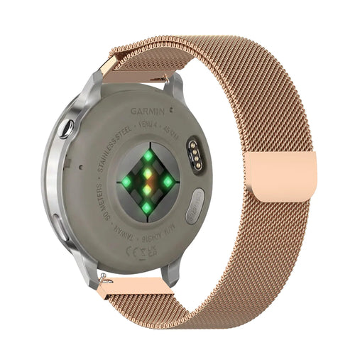 Garmin Forerunner 170 Milanese Strap (Rose Gold)