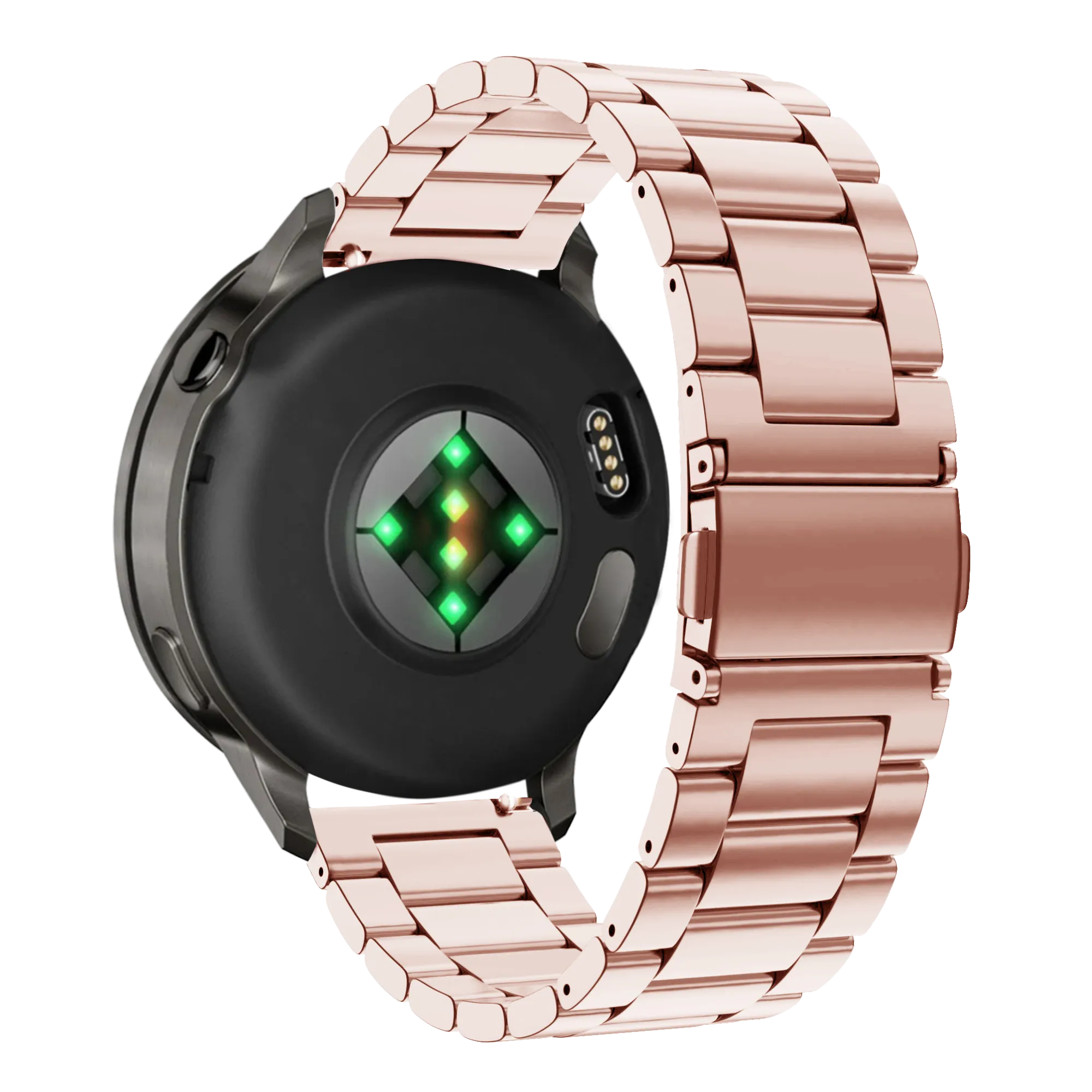 Bandz Garmin Approach S42 Steel Strap 'Classic' (Pink)
