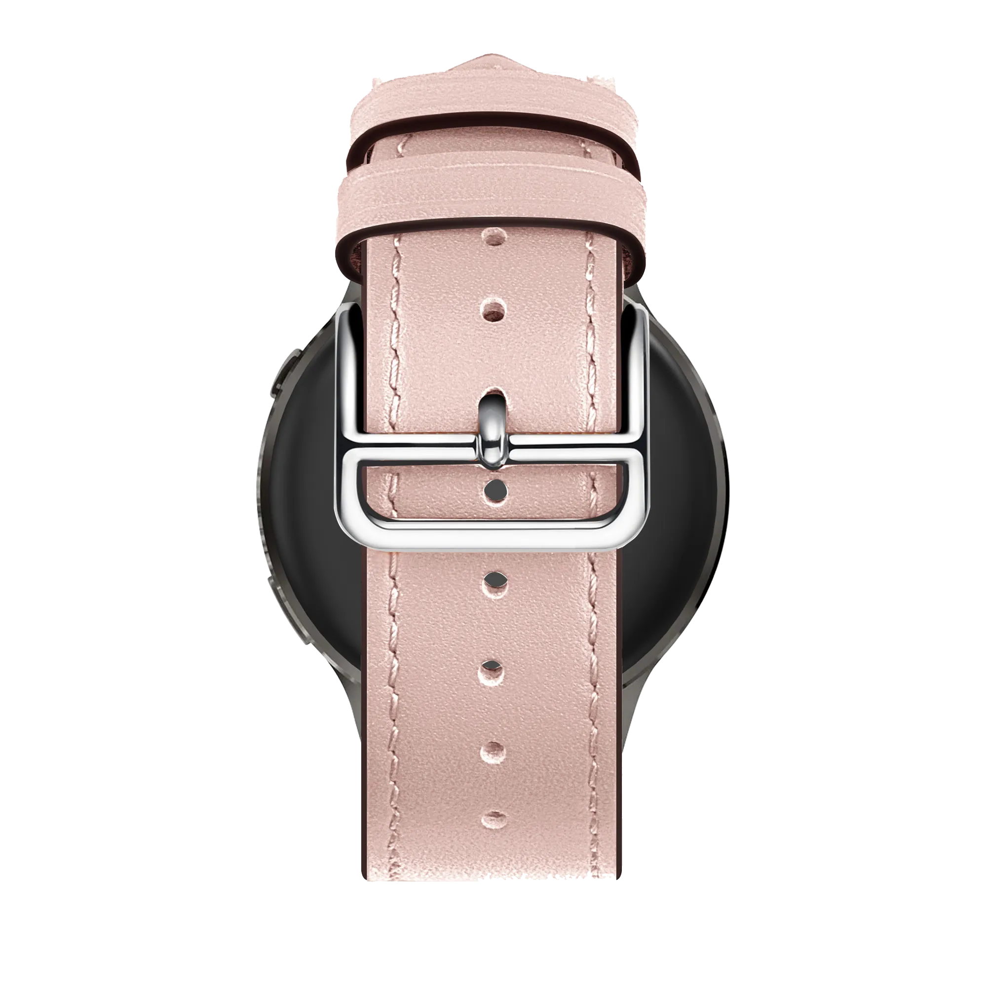 Bandz Garmin Vivoactive 4s Leather Strap 'Deluxe' (Pink)