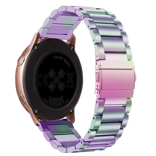 Steel Strap, on a watch, 3/4 rear view