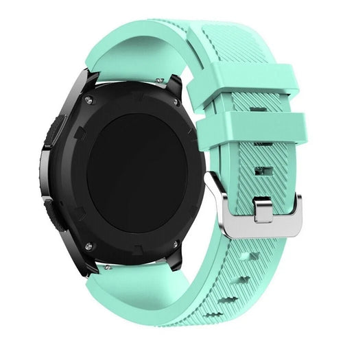 Oppo Watch S Twill Silicone Strap (Aqua)