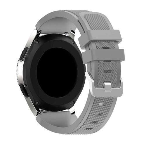 Polar Grit X2 Pro Twill Silicone Strap (Grey)