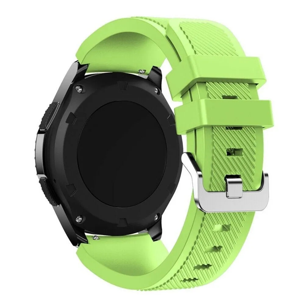 Polar Street X Twill Silicone Strap (Light Green)