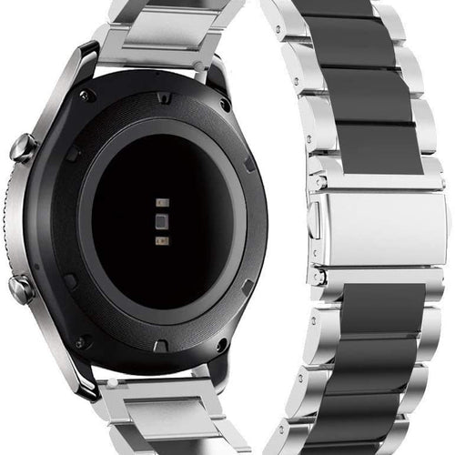 Garmin Approach S40 Steel Strap (Silver/Black)