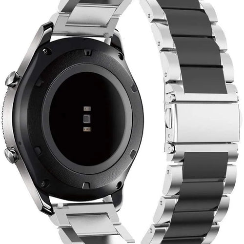 Fossil Gen 4 Explorist (HR) Steel Strap (Silver/Black)