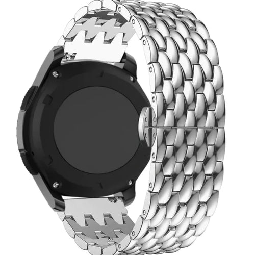 Suunto Nautic S Steel Dragon Strap (Silver)