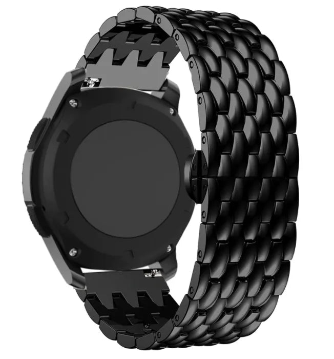 Amazfit Bip 5 Dragon Steel Strap (Black)