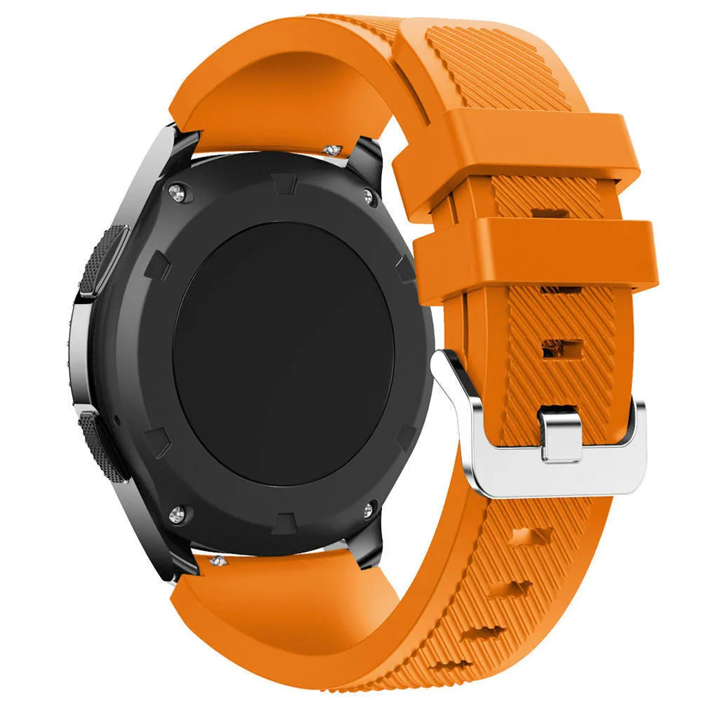 Coros Pace 4 Twill Silicone Strap (Orange)