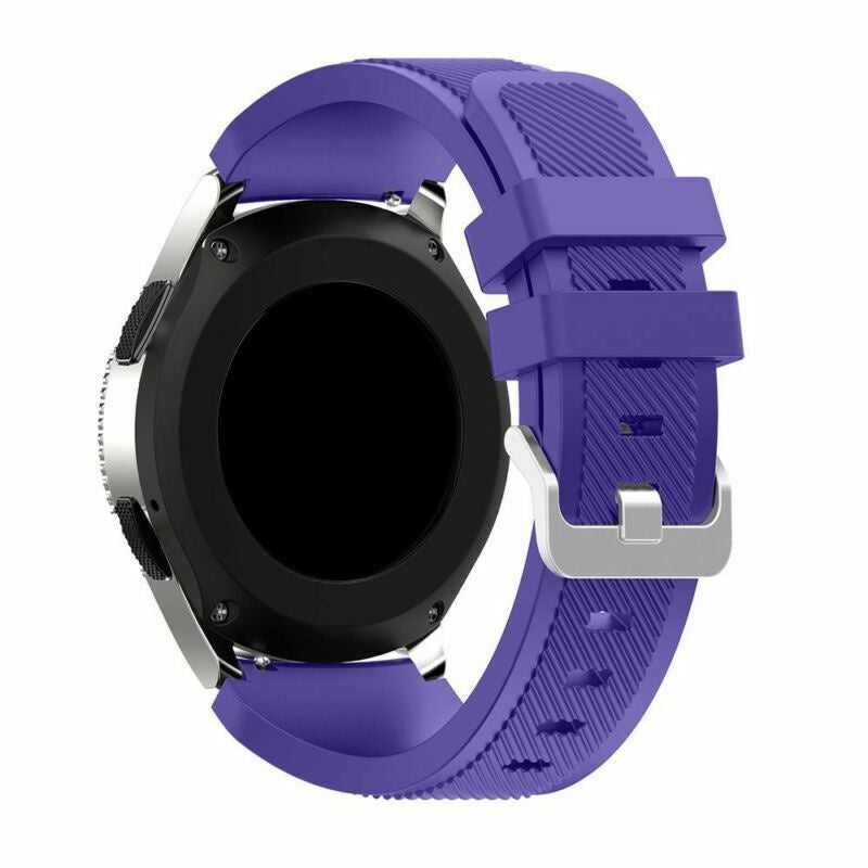 Withings ScanWatch Nova Twill Silicone Strap (Purple)