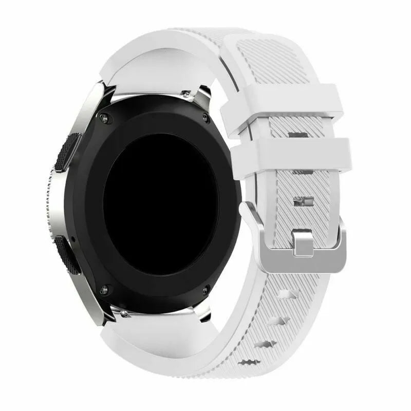 Coros Apex 2 Twill Silicone Strap (White)