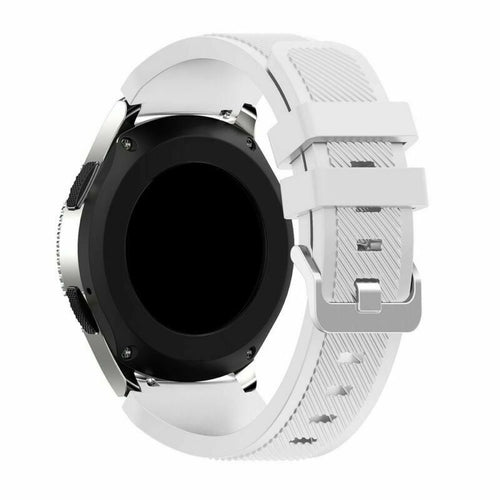 Amazfit Bip 5 Twill Silicone Strap (White)