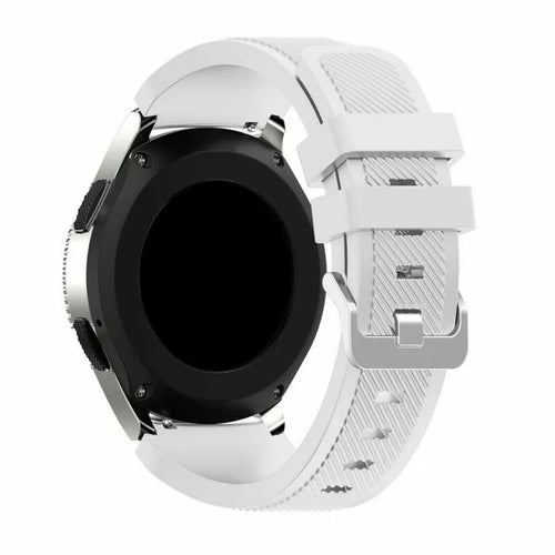 Coros Pace 3 Twill Silicone Strap (White)