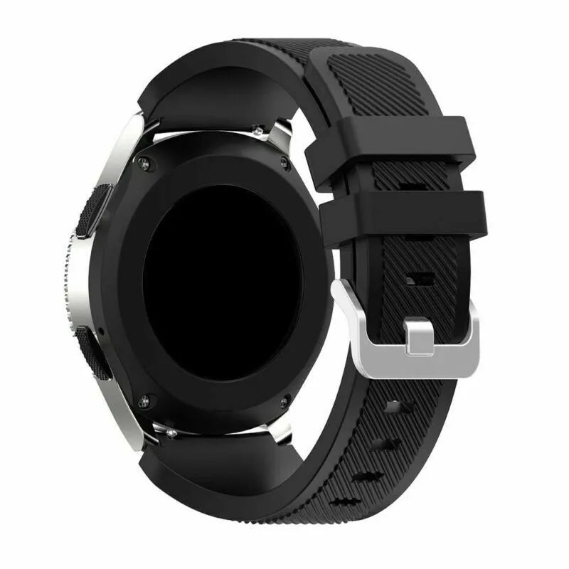 Gard Pro Health Smartwatch 2 Twill Silicone Strap (Black)