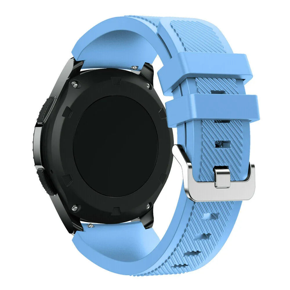 Oppo Watch X Twill Silicone Strap (Sand Blue)